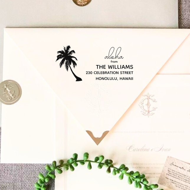 Hawaii return address stamp (Creator Uploaded)