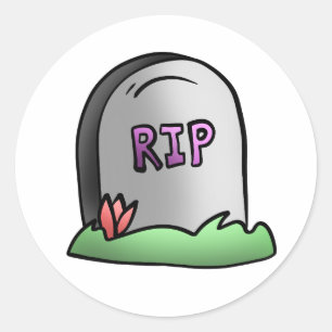 Hawaii RIP Classic Round Sticker