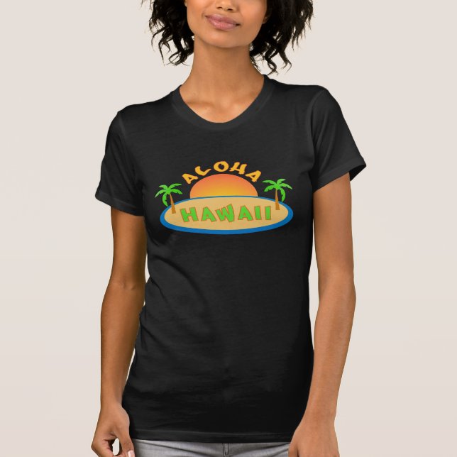 HAWAII shirt - choose style & colour (Front)