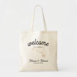 HAWAII State  Destination Wedding ANY COLOR    Tote Bag<br><div class="desc">Give your guests a warm welcome to your HAWAII wedding with a bag full of snacks and treats personalised with the state where you're getting married and the bride and groom's names and wedding date. Design features "welcome" in contemporary calligraphy script along with bride and groom's names and wedding date...</div>