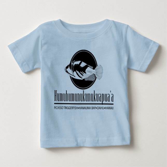 Hawaii State Fish - Humuhumunukunukuapua'a Baby T-Shirt (Front)