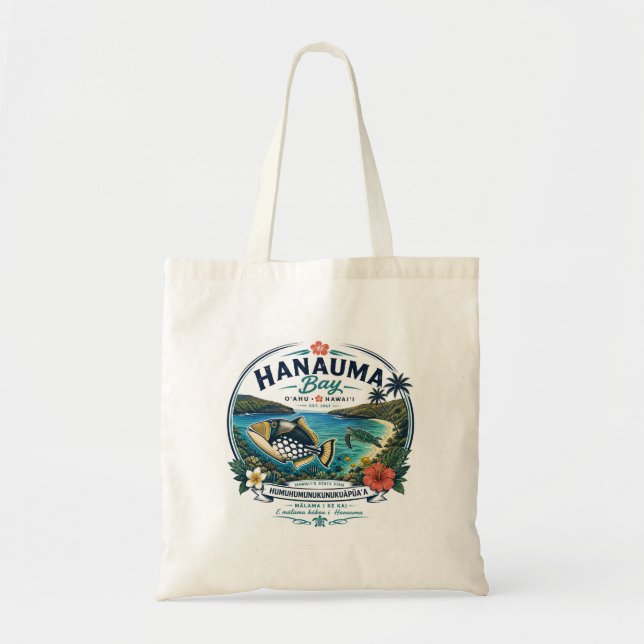 Hawaii State Fish Tote Bag (Front)