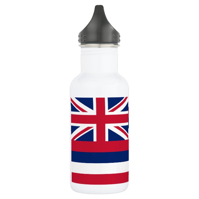 Hawaii State Flag 532 Ml Water Bottle (Left)