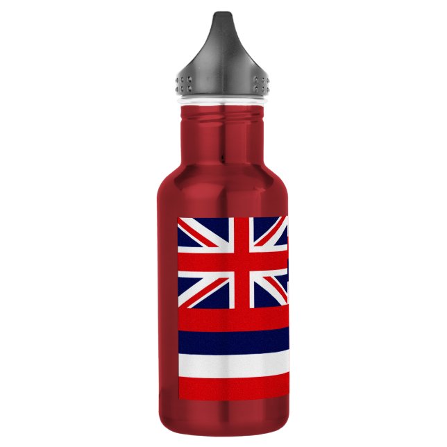 Hawaii State Flag 532 Ml Water Bottle (Left)
