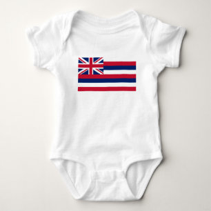 Hawaii State Flag Baby Bodysuit