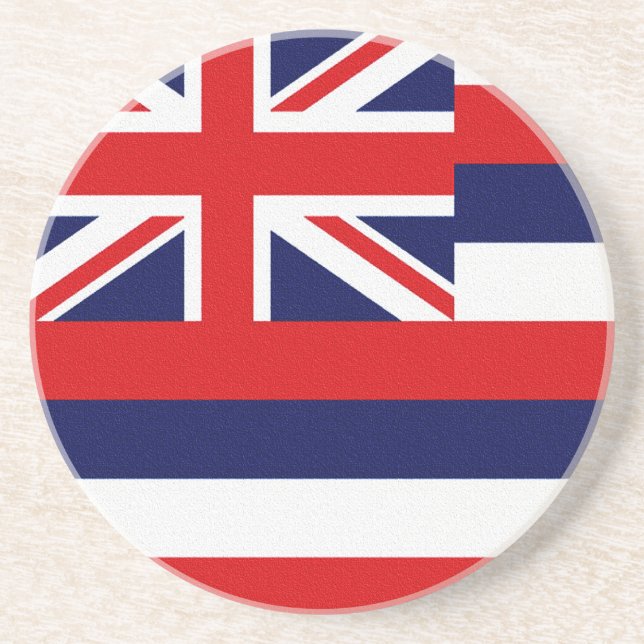 Hawaii State Flag Coaster (Front)