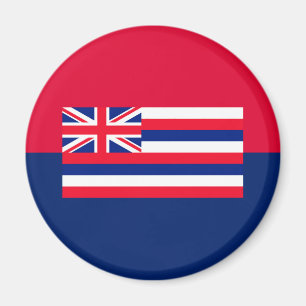 Hawaii State Flag Design Decor Magnet