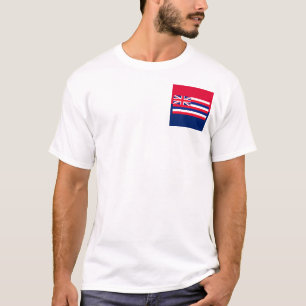 Hawaii State Flag Design T-Shirt