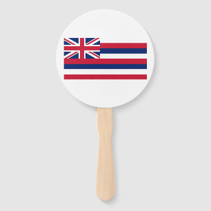 Hawaii State Flag Hand Fan