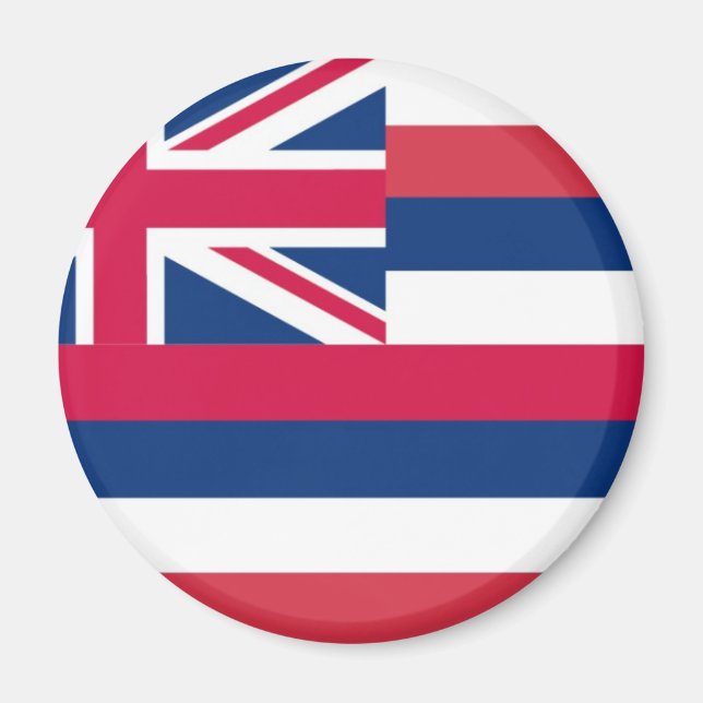Hawaii State Flag Magnet (Front)