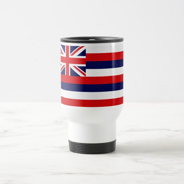 Hawaii State Flag Travel Mug (Center)