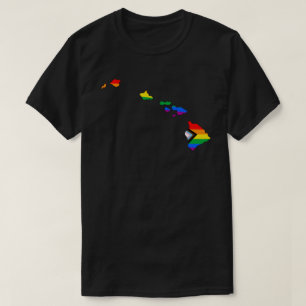 Hawaii State Pride LGBTQ Progress Pride T-Shirt