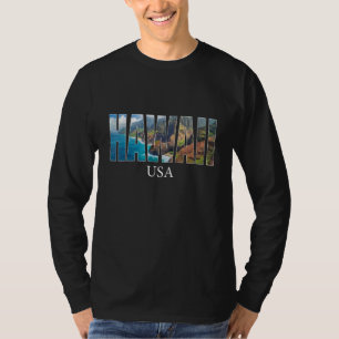 Hawaii state USA Hawaii Vacation Hawaiian Island P T-Shirt