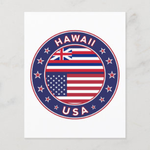 Hawaii sticker, Hawaii, USA