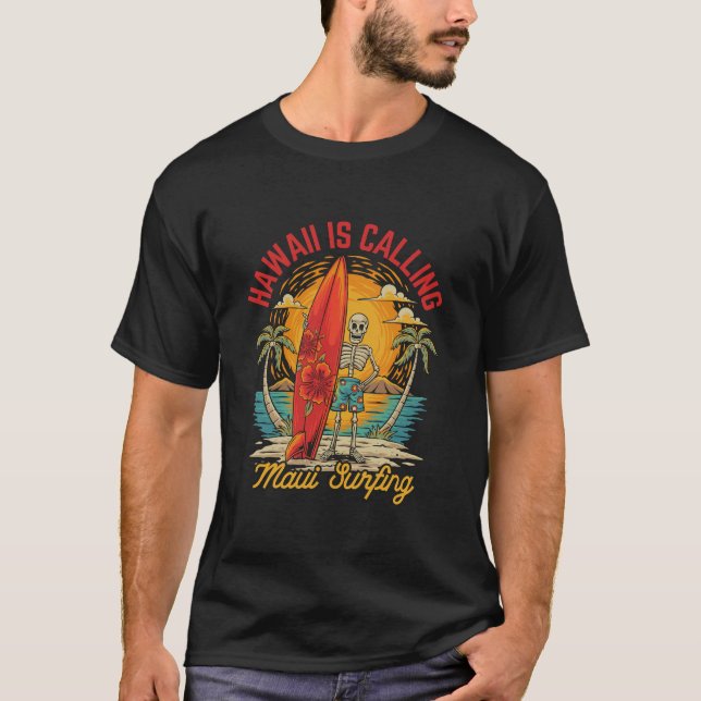 hawaii summer vibes T-Shirt (Front)