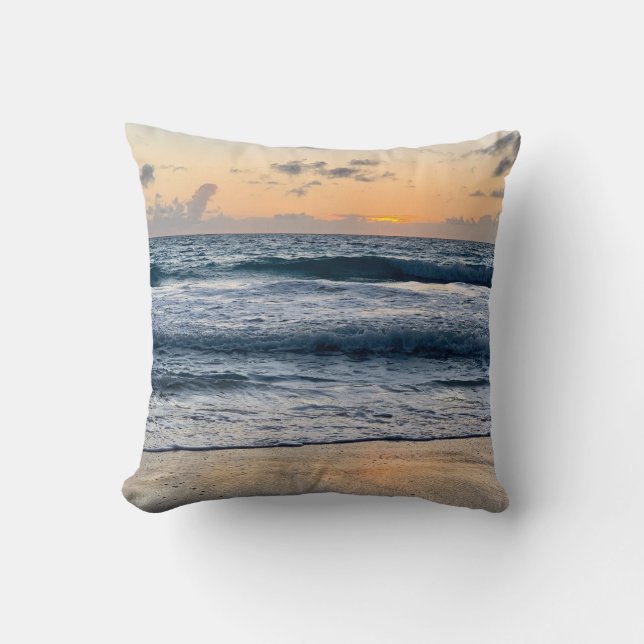 Hawaii sunrise beach cushion (Front)