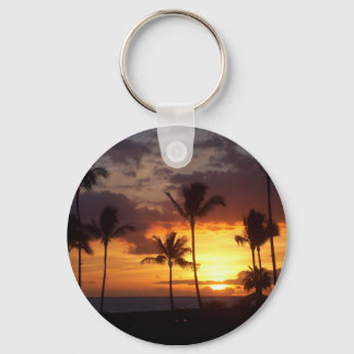 Hawaii Sunset Keychain