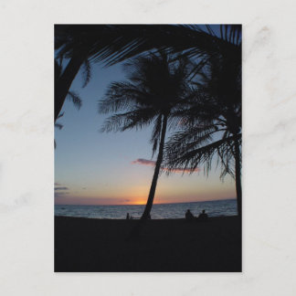 Hawaii Sunset Postcard