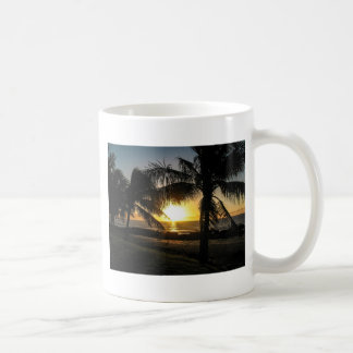 Hawaii Sunset Sharks Cove Coffee Mug