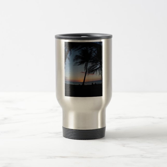 Hawaii Sunset Travel Mug (Center)