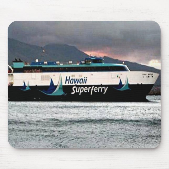 Hawaii Super Ferry Mousepad (Front)
