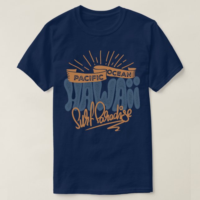 Hawaii Surf TShirt (Design Front)
