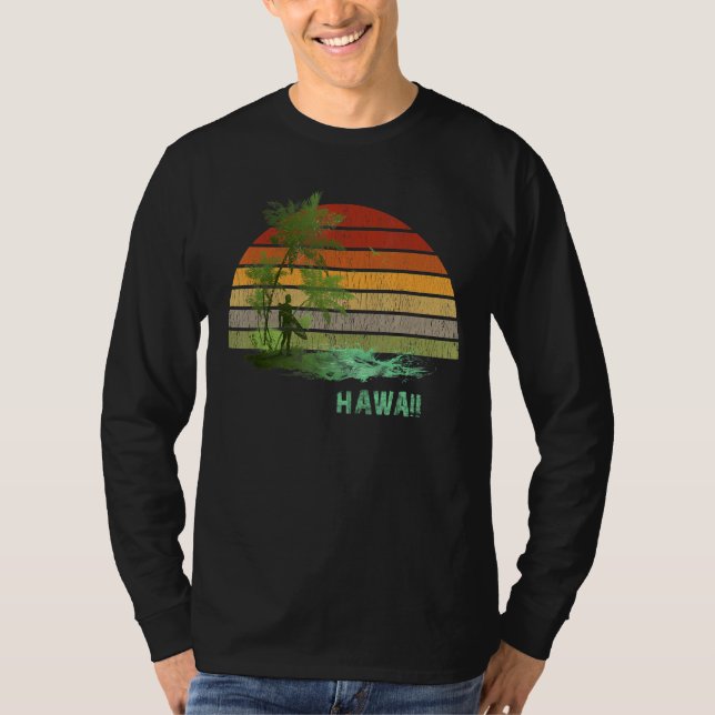 Hawaii Surfing 4 T-Shirt (Front)