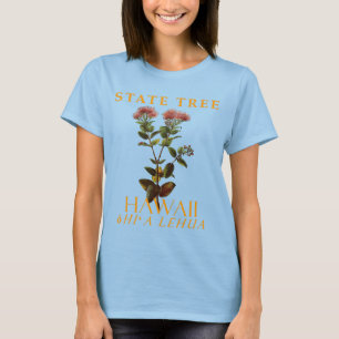 Hawaii Territory Endemic Tree Lehua tree T-Shirt