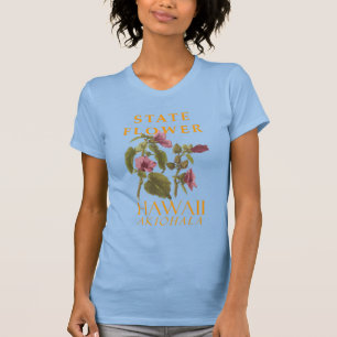 Hawaii Territory Flower The Hibiscus furcellatus T-Shirt