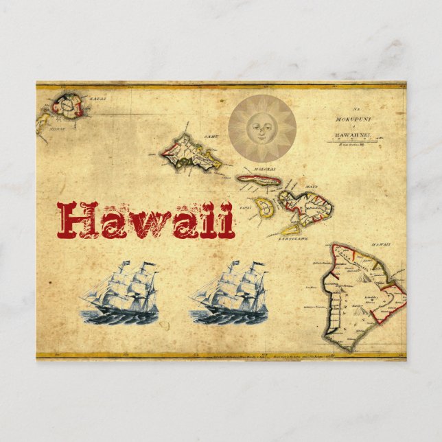 Hawaii Test Postcard (Front)