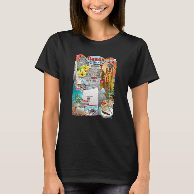 Hawaii The Aloha State T-Shirt (Front)