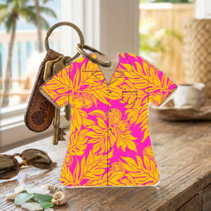 Hawaii themed shirt acrylic keepsake ornament