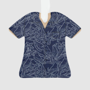 Hawaii themed shirt acrylic keepsake ornament