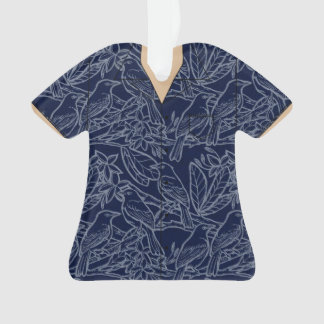 Hawaii themed shirt acrylic keepsake ornament