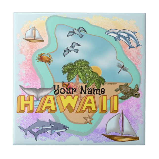 Hawaii  tile (Front)