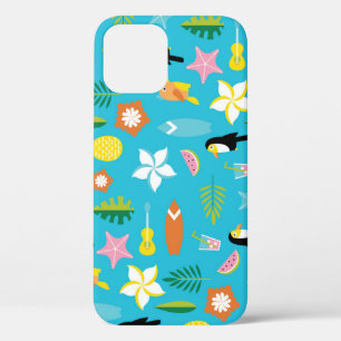 Hawaii Toucan Surf Vintage iPhone 12 Case
