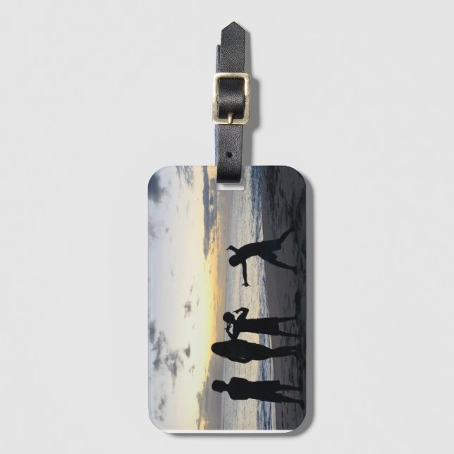 Hawai'i travel luggage tag (Front Vertical)