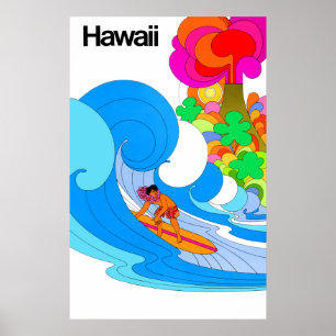 Hawaii Travel Poster