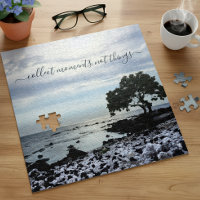Hawaii Tree Silhouette Beach Collect Moments Quote