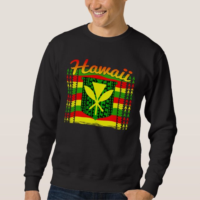 Hawaii Tribal Kanaka Maoli  1 Sweatshirt (Front)