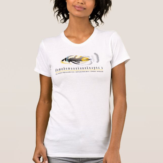Hawaii Trigger Fish - Humuhumunukunukuapua'a T-Shirt (Front)