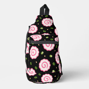 hawaii tropical aloha print sling bag
