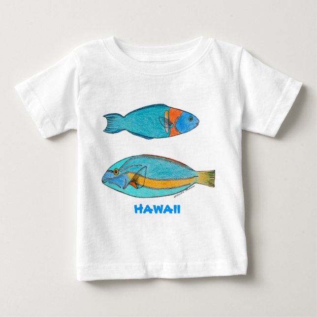 Hawaii Tropical Fish Shirt (Front)