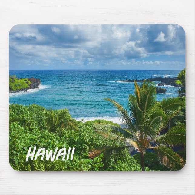 Hawaii Tropical Mouse Pad (Front)