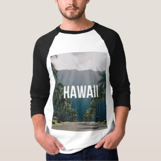 Hawaii Tropical Palm Trees Aesthetic T-Shirt