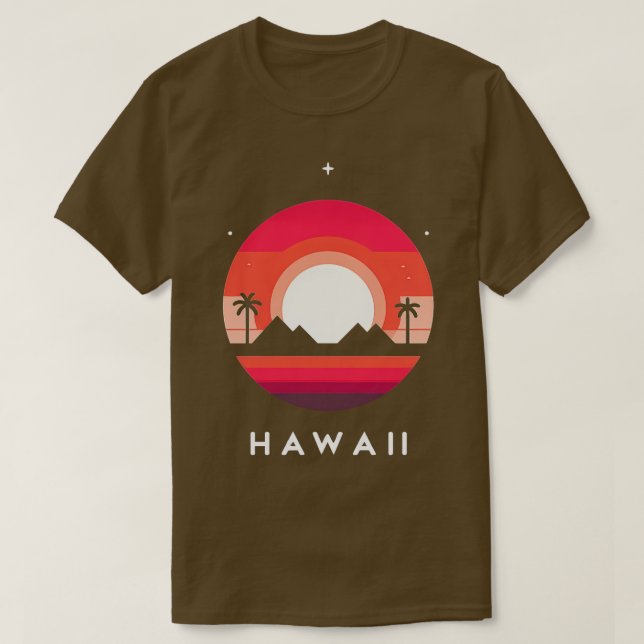 Hawaii Tropical Paradise Art TShirt 2 (Design Front)
