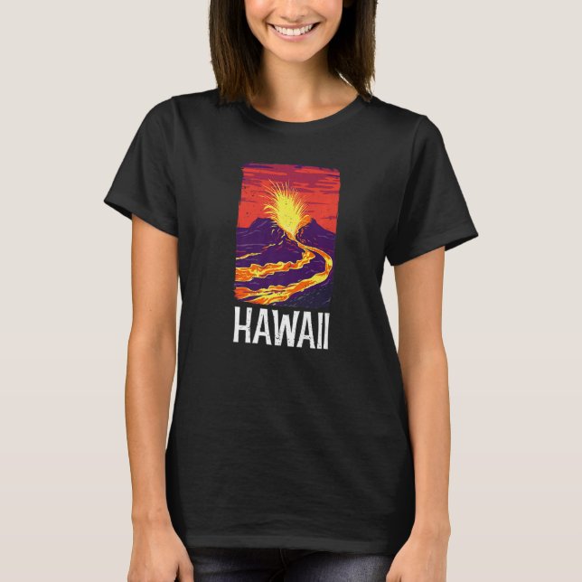 Hawaii Tshirt, Hawaii State Shirt, Hawaii Lover Te T-Shirt (Front)