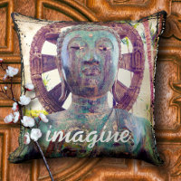 Hawaii Turquoise Buddha Photo Imagine Script Bold