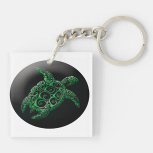 Hawaii Turtle Key Ring