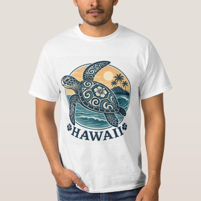 Hawaii Turtle T-Shirt (Front)